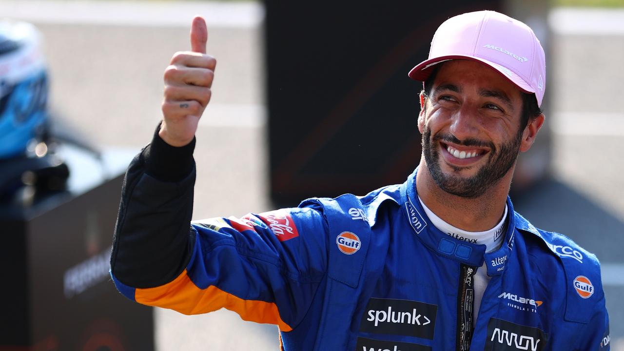 Daniel Ricciardo is here to stay. Photo by Bryn Lennon/Getty Images