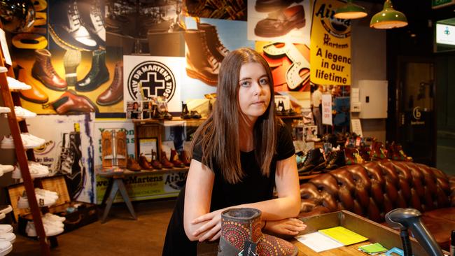 Family-owned SA business Barlows Shoes recently spoke of the payroll tax pressure facing the business, which employs Sarah Whittenbury as store manager in Charles Street, Adelaide.