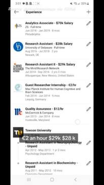 Woman reveals every salary she's ever had on LinkedIn