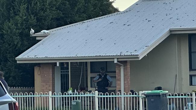 Police responded to an incident at Airds, near Campbelltown, following reports two childs were found unconscious inside a home. Picture: Annie Lewis