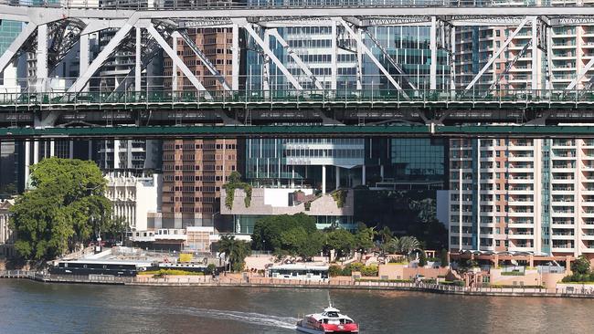 How Brisbane outshines the Gold Coast — the ferry service under the Story Bridge.