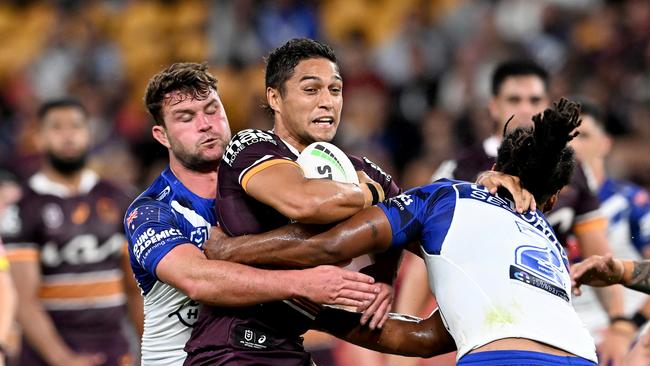 Te Maire Martin made his NRL comeback against the Bulldogs a fortnight ago, two years after quitting the Cowboys following his brain-bleed ordeal.