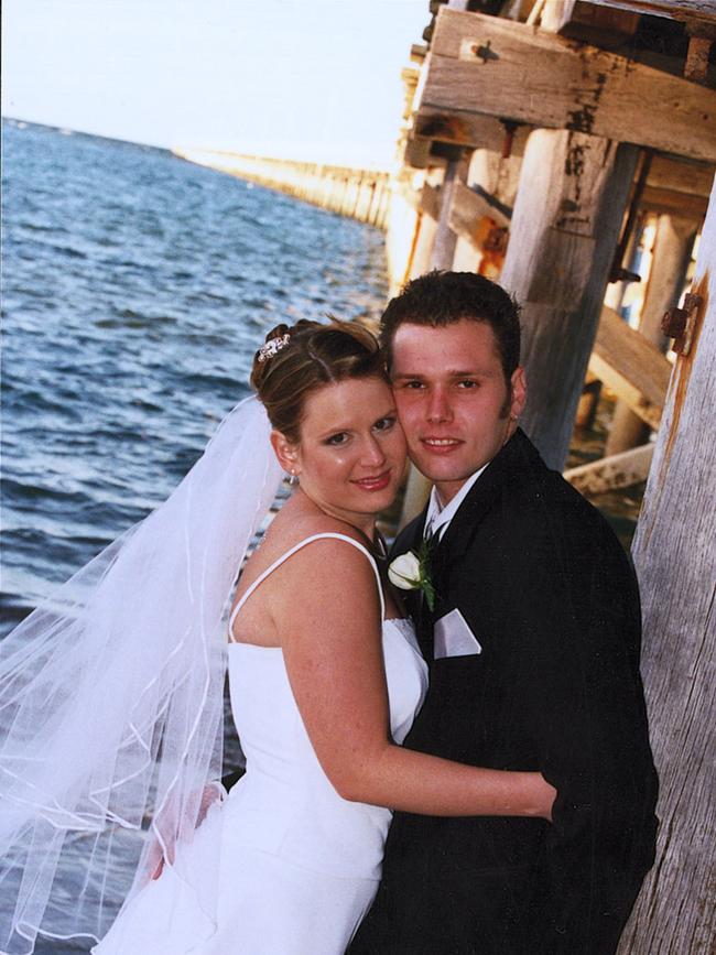 Angela Verdickt and Phillip Woods were married in Hervey Bay on October 10, 2004.