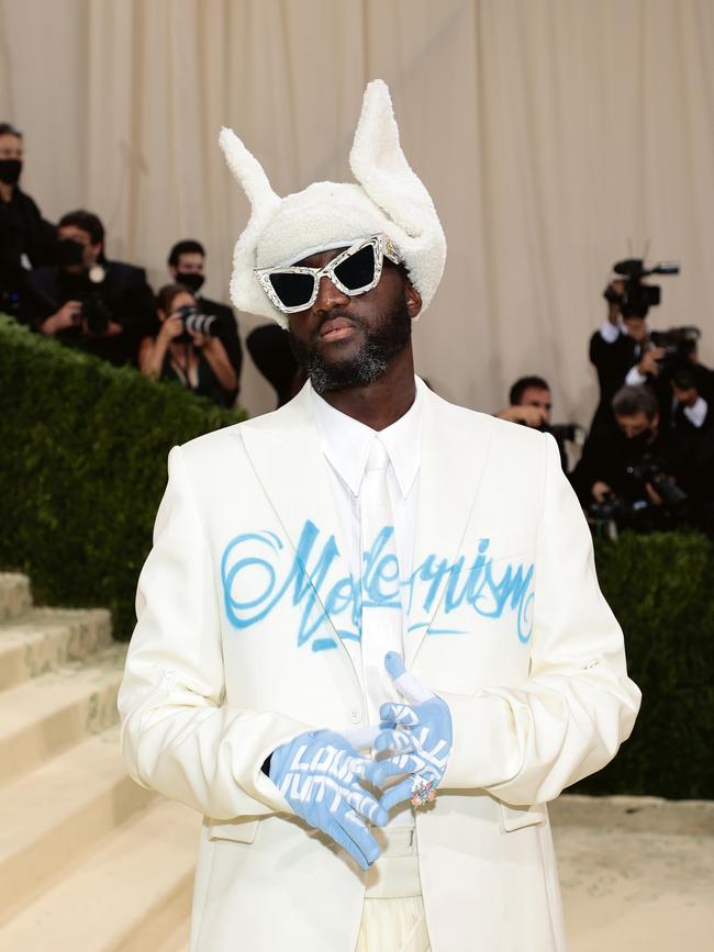 Virgil Abloh attends The 2021 Met Gala Celebrating In America: A Lexicon Of Fashion at Metropolitan Museum of Art on September 13, 2021 in New York City. Picture: Dimitrios Kambouris/Getty Images for The Met Museum/Vogue.