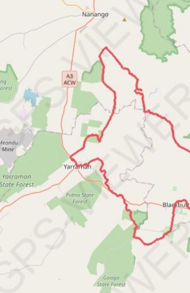 7 Mile Diggings at Nanango, where Michelle Melbourne, 54, and Nikita Bennett, 36 lost their bearings and became lost for two nights.