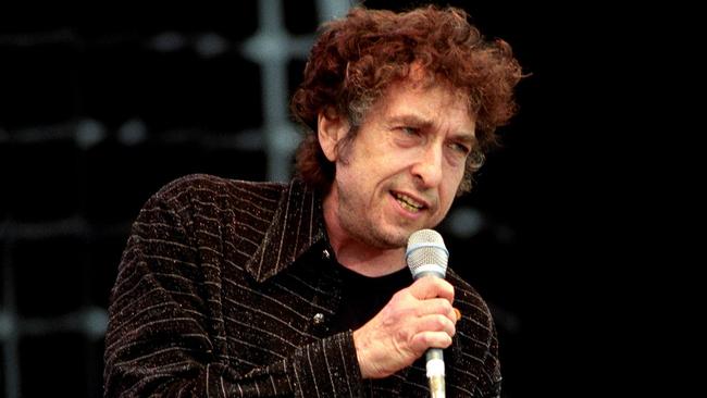 American singer-songwriter, author and visual artist Bob Dylan.