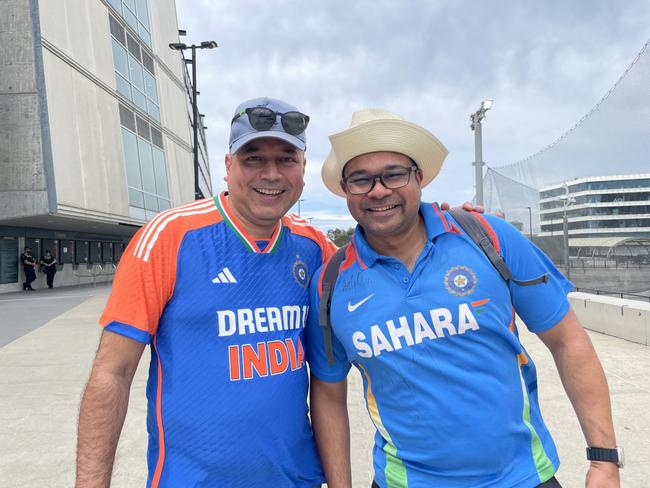 Indian fans have packed out the MCG on Day 1 of the Boxing Day Test. Picture: Himangi Singh