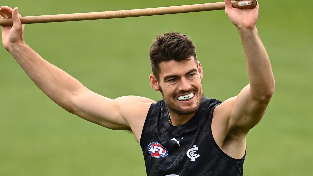 A hand injury suffered in round 1 could keep George Hewett out for another week. Picture: Quinn Rooney / Getty Images