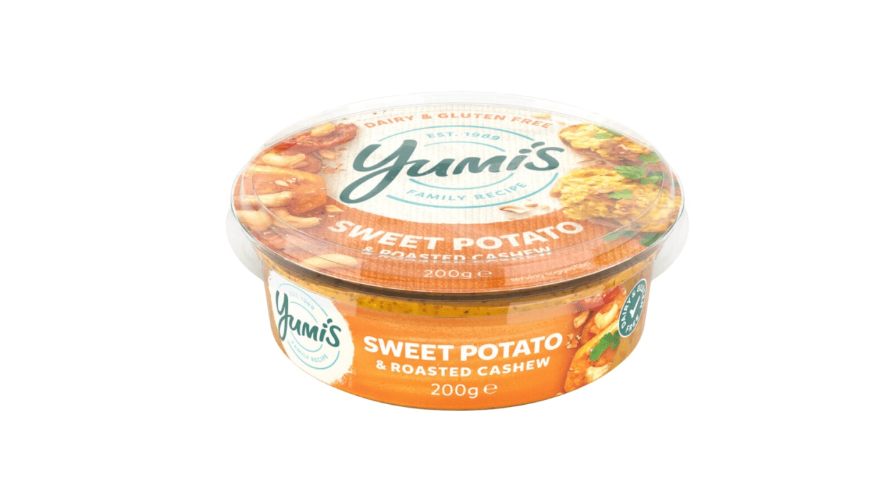 <h3><a href="https://www.coles.com.au/product/yumi's-sweet-potato-and-roasted-cashews-dip-200g-6008650" target="_blank" rel="noopener">Yumi&rsquo;s Sweet Potato and Roasted Cashew Dip</a></h3><p>$4.50</p><p><span>1160kJ / 278cal</span></p><p><span>21g fat</span></p><p><span>While the ingredient list is clean, with a base of sweet potato and cashew, it remains a high fat dip that is easy to overeat.&nbsp;</span></p>