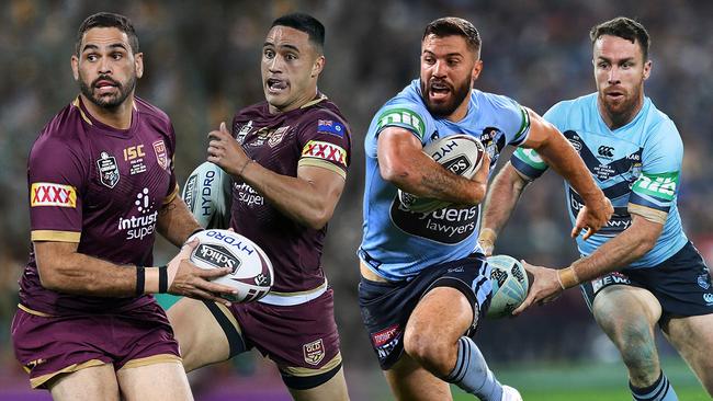 Greg Inglis, Valentine Holmes, James Tedesco and James Maloney.