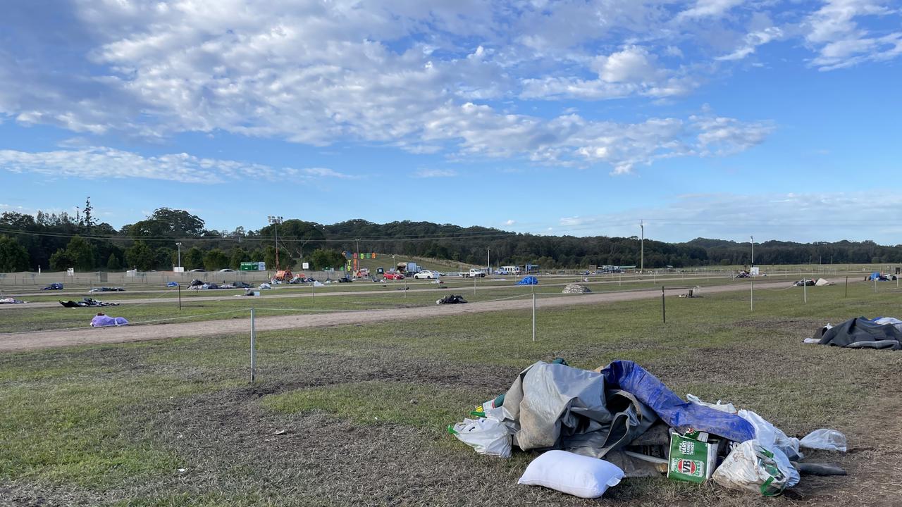 Splendour in the Grass grounds pictured today, Monday. Picture: Savannah Pocock