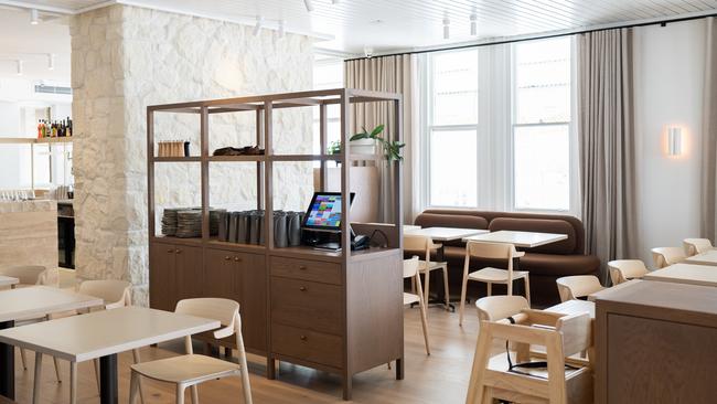 Dining room at HNLY, Henley Square, Adelaide