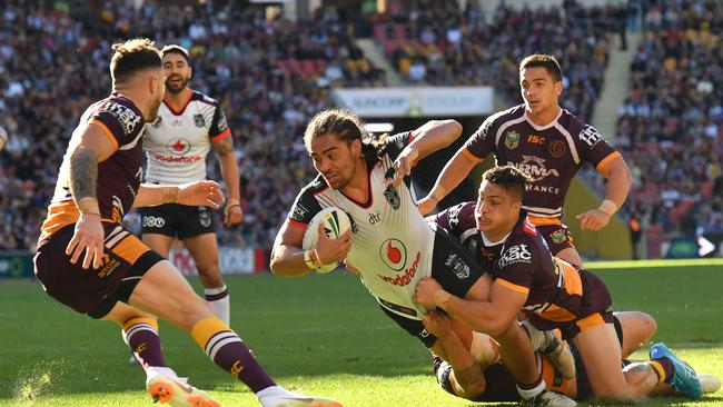 Warriors forward Isaiah Papali'i is sure to generate interest. Picture: AAP/Darren England