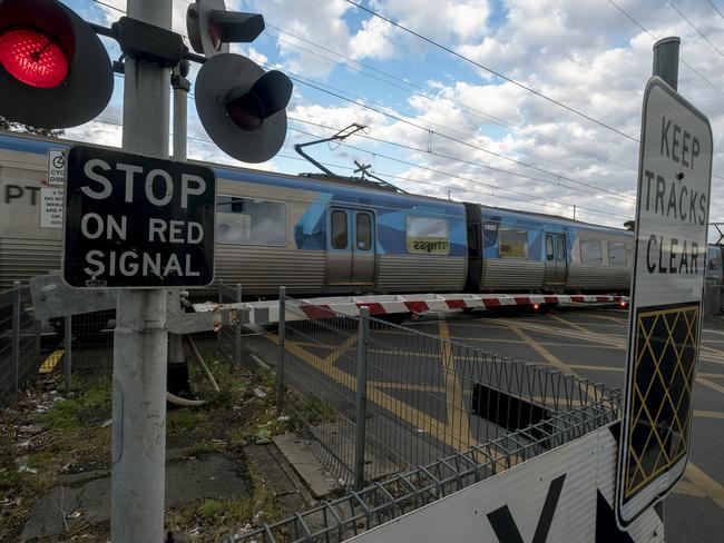 The crossing removal was first announced in 2013. Picture: Luis Enrique Ascui