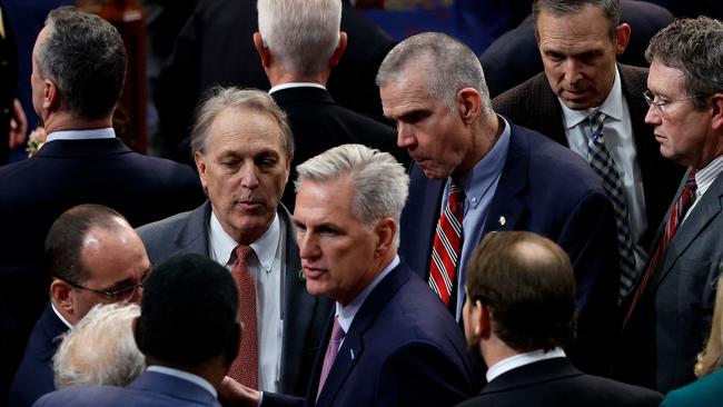 Kevin McCarthy won a four-day battle for the Speaker of the House on Friday, the first time in 100 years that the Speaker was not elected on the first ballot.