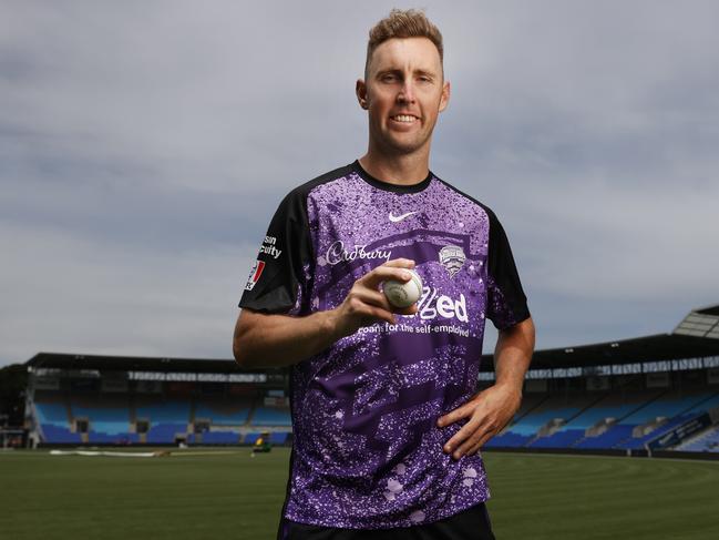 Billy Stanlake.  Hobart Hurricanes capture day ahead of the BBL season.  Picture: Nikki Davis-Jones