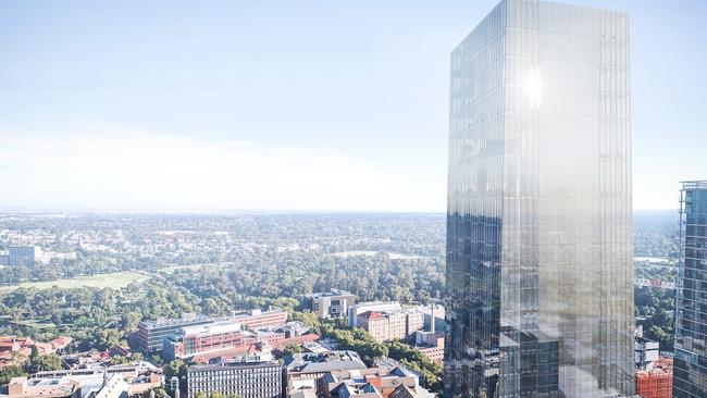 Artist's impression of the Keystone tower proposal in Adelaide.