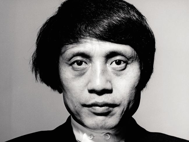 EMBARGO FOR WISH 03 NOV 2023. FEE MAY APPLY. Tadao Ando Photograph by Irving Penn in New York.