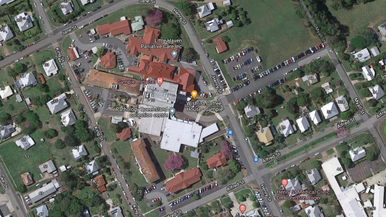 The parking situation around Gympie Hospital has caused some headaches. Picture: Google Maps