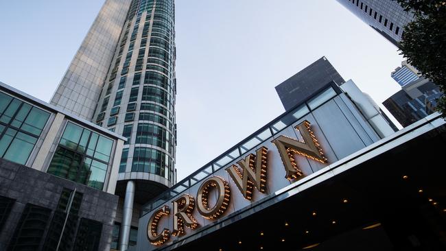 Crown Casino in Southbank, Melbourne. Picture: Darrian Traynor/Getty Images