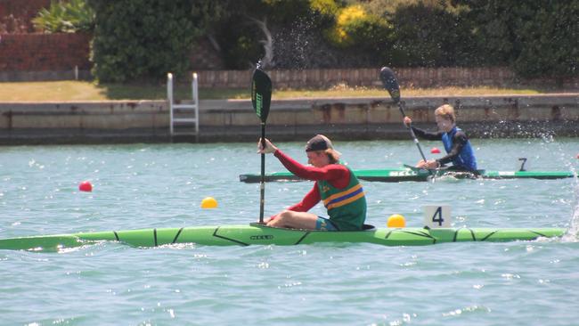 Fletcher Armstrong at the Grand Prix 1 regatta.