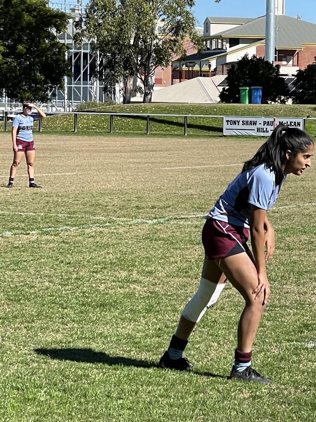 Norths winger Epinder Singh ready for action.