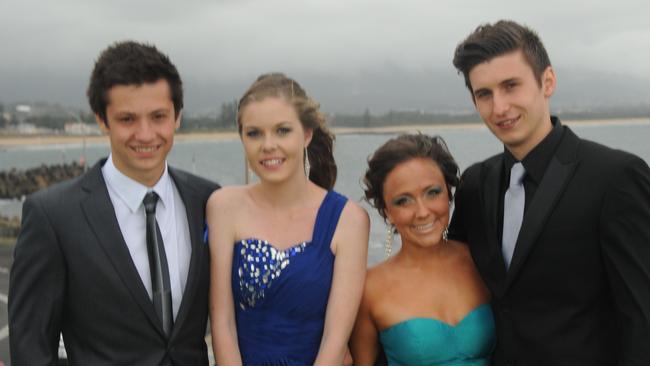 St Patrick’s College, Campbelltown year 12 students celebrating their formal in Wollongong in 2012.