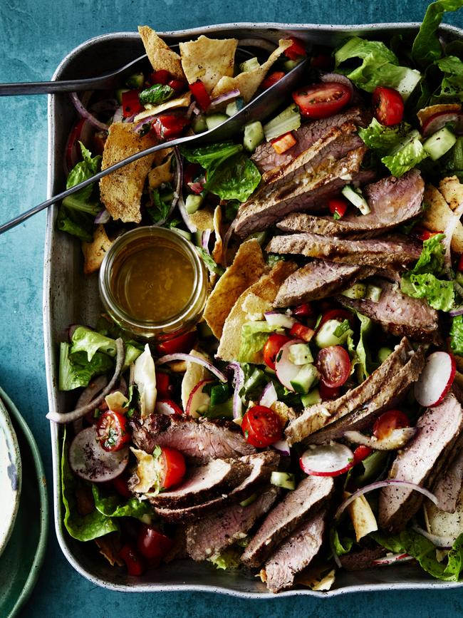 Tuck in: Roast spring lamb salad