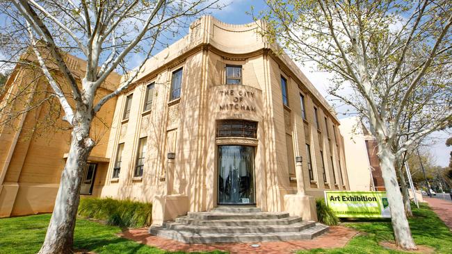 Mitcham Council chambers. Picture: AAP Image/James Elsby