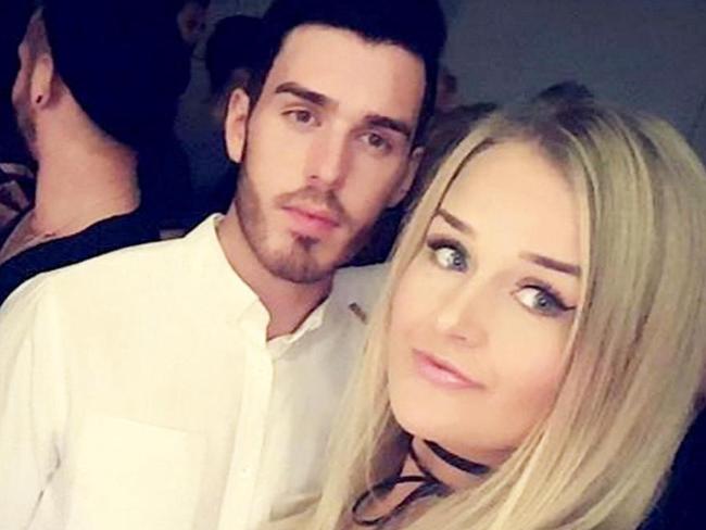 The court heard Molly and Stimpson started dating in November 2016 after meeting through Tinder but split months later. Picture: Facebook