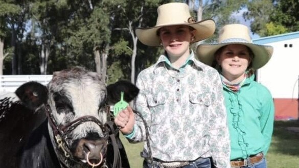 Jorja and Rhianna McIntyre are champions in their league, often taking home placings at Cattle Camps and Shows for herdsmanship, cattle judging and parading. PHOTO: Supplied