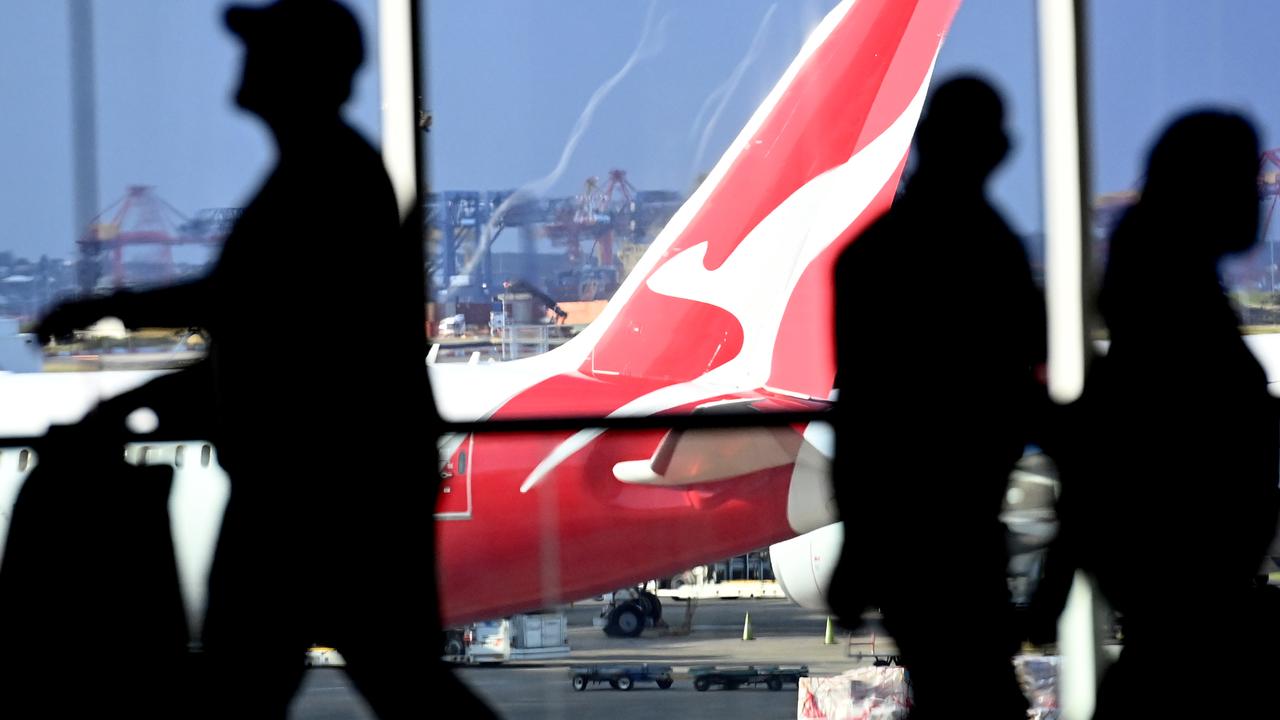 A new trial program means you can snap up the seat next to you on certain Qantas flights from just $30. Picture: Jeremy Piper/NCA NewsWire