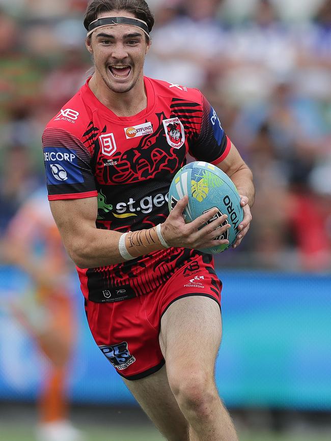 Cody Ramsey announced himself to the NRL world at the Nines. Picture: Getty Images