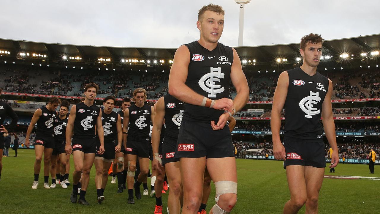 Collingwood defeats Carlton, Round 8 AFL 2019, match report, result