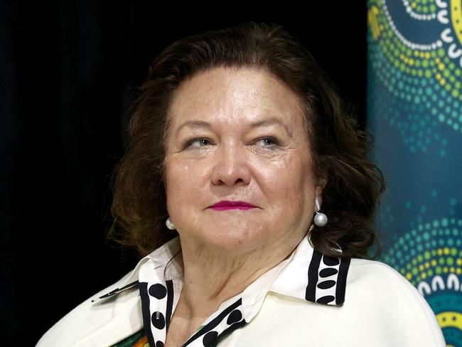 Gina Rinehart purchased more than $1bn of assets this year from fellow Perth billionaire Chris Ellison. Picture: AFP