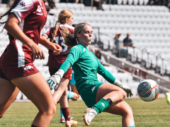 Lilli Dunn will be part of the Queensland Maroons U16 squad at the FA National Youth Championships. Picture: FA
