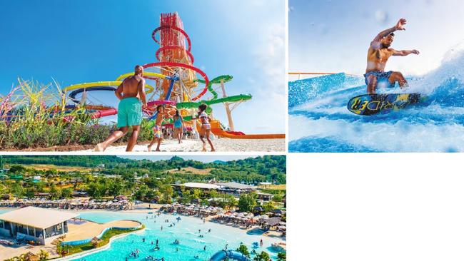 Concept images of the Townsville Waterpark, Beach Club &amp; Hotel. Picture: CA Architects.