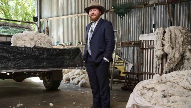 George Southwell at his home in Murrumbateman NSW. Picture: Rohan Thomson/Pew Pew Studio