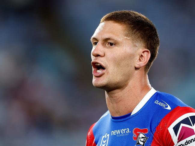 Kalyn Ponga has been managing an ankle injury. Picture: Brendon Thorne/Getty Images