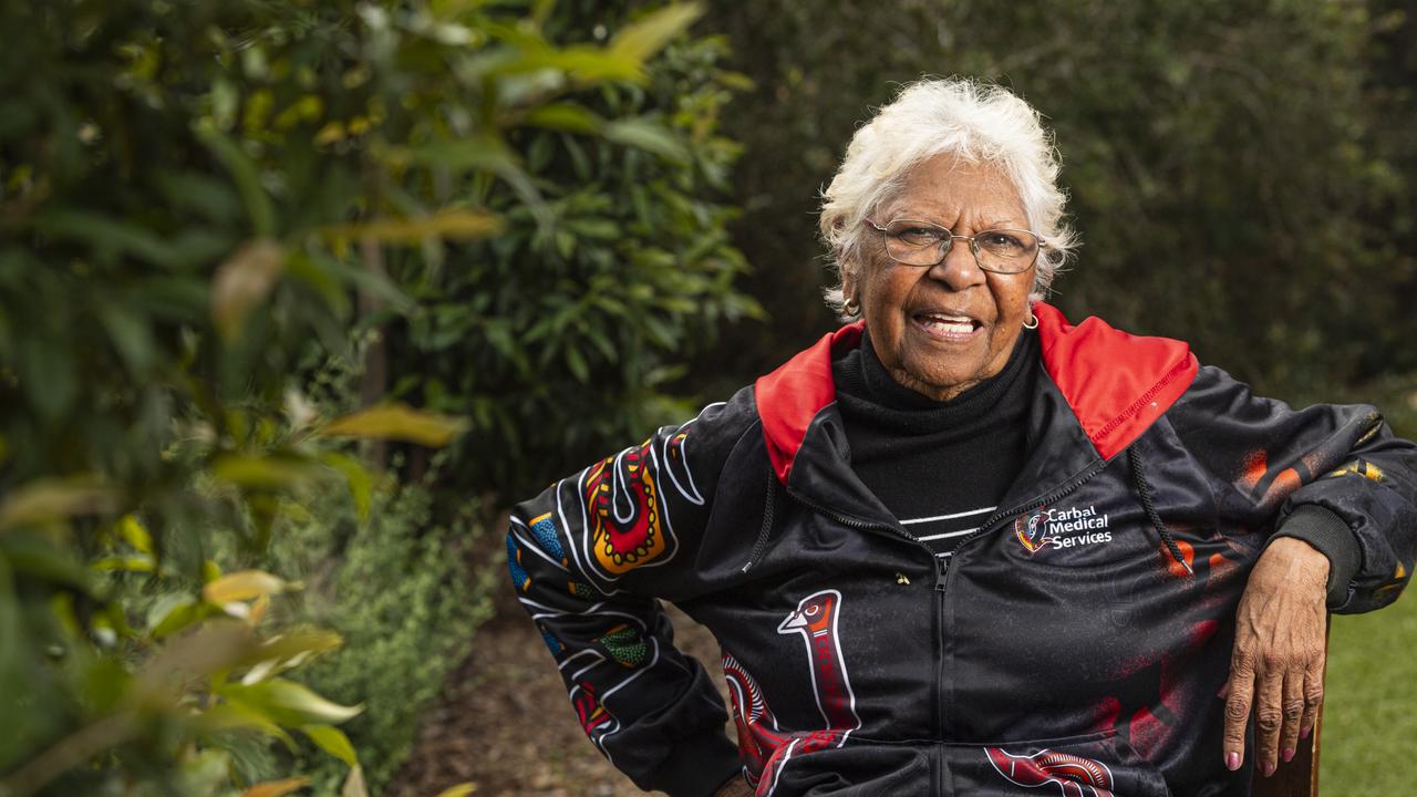 Aunty Noeleen Dempsey at Wilsonton Heights Neighbourhood Centre NAIDOC Week celebrations, Wednesday, July 10, 2024. Picture: Kevin Farmer