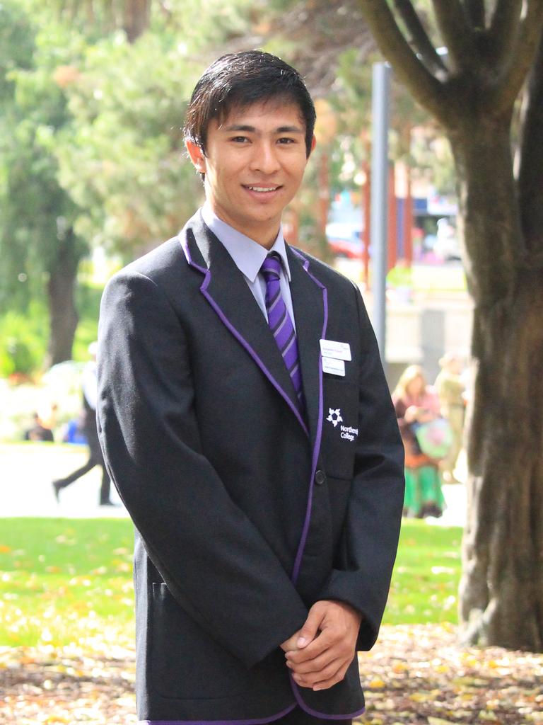 Northern Bay alumni Ramatullah Husseini in his school days