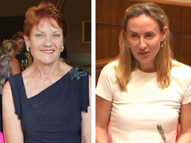 sarah game and pauline hanson