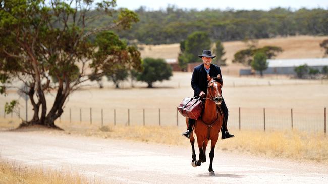 Ride of his life ... Russell Crowe both stars and directs The Water Diviner, shot in South Australia. Picture: Mark Brake