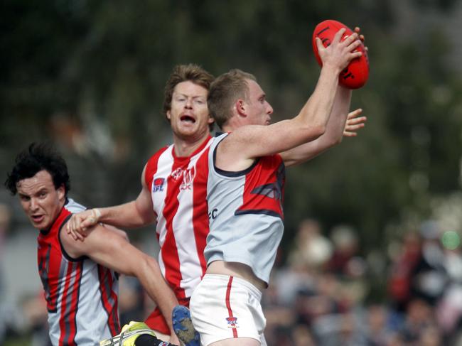 Southern Football League Division  2 Grand Final between  Mordialloc and Skye at Cheltenham.Aaron Pacey for SkyePicture: Richard Serong