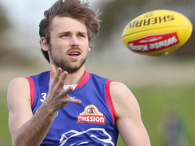 Western Bulldogs at Whitten Oval. Joel Hamling . Pic: Michael Klein