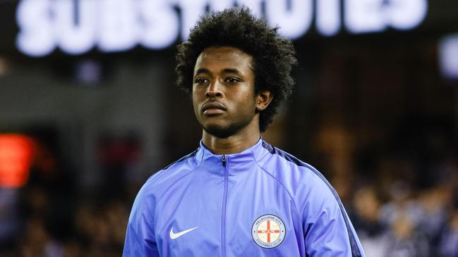 Idrus Abdulahi, 15, has 180 days to become the A-League's youngest ever debutant.