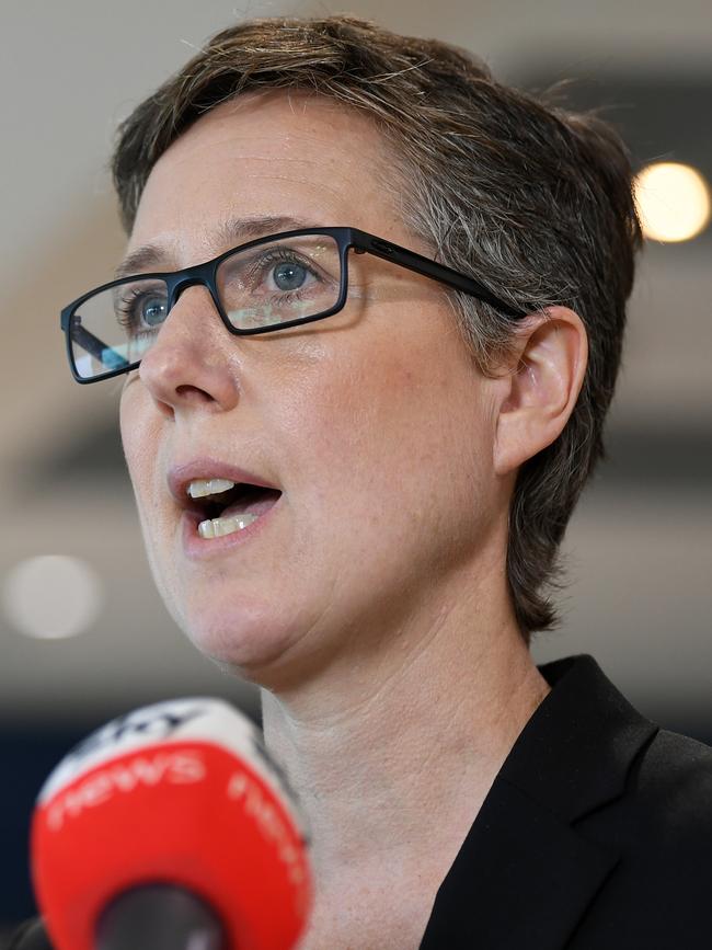 Secretary of the ACTU, Sally McManus. Picture: AAP