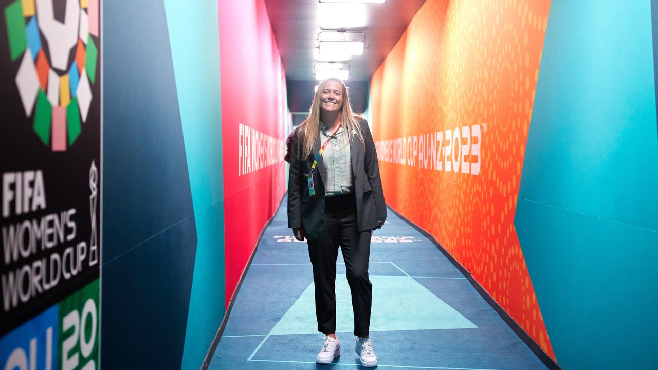 Matildas team manager Gina Rees is in charge of ensuring a high performance environment is maintained throughout the Olympics. Photo: Rachel Bach/Football Australia