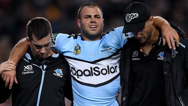 Wade Graham endured a disastrouse season with the Sharks in 2018. Picture: AAP