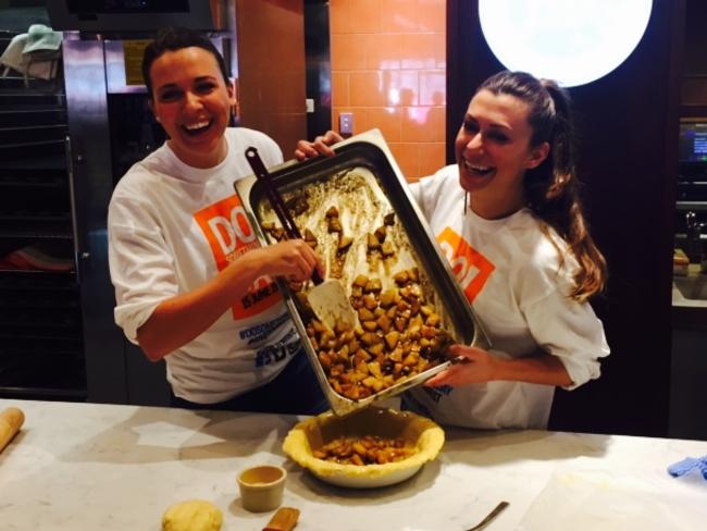 Sammy and Bella: A lot of love has gone into baking these pies.